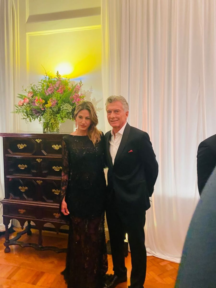 Mauricio Macri y Lola Teuly