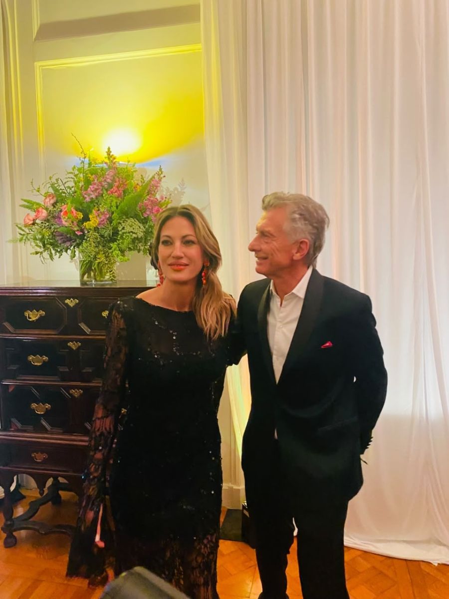 Mauricio Macri y Lola Teuly