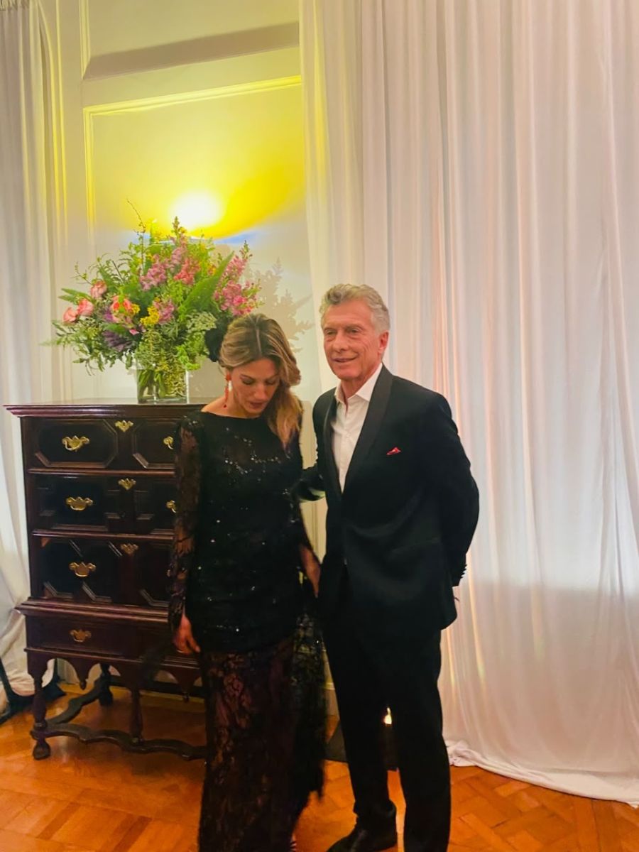 Mauricio Macri y Lola Teuly
