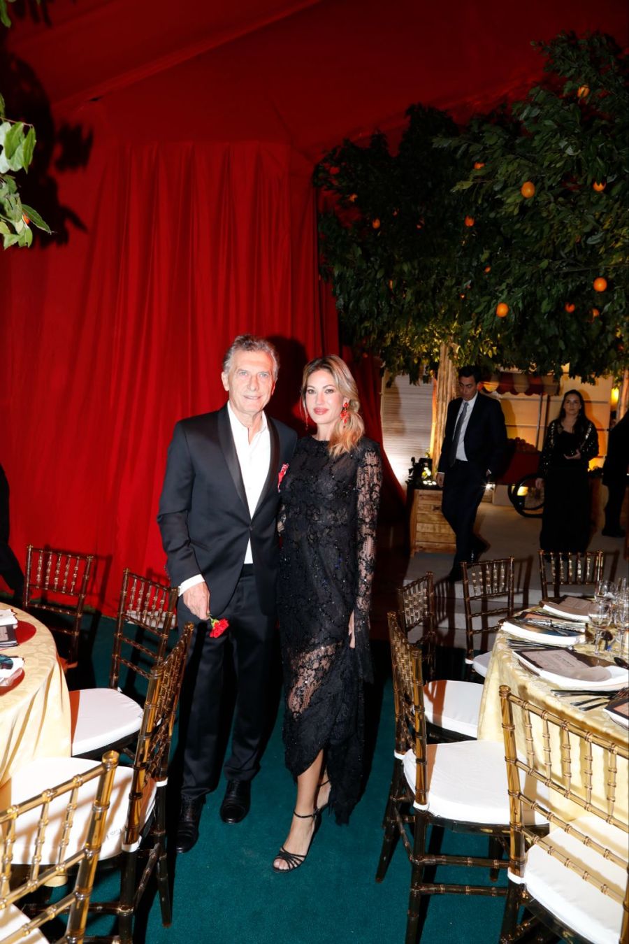 Mauricio Macri y Lola Teuly / Créditos: Santi Ruiz