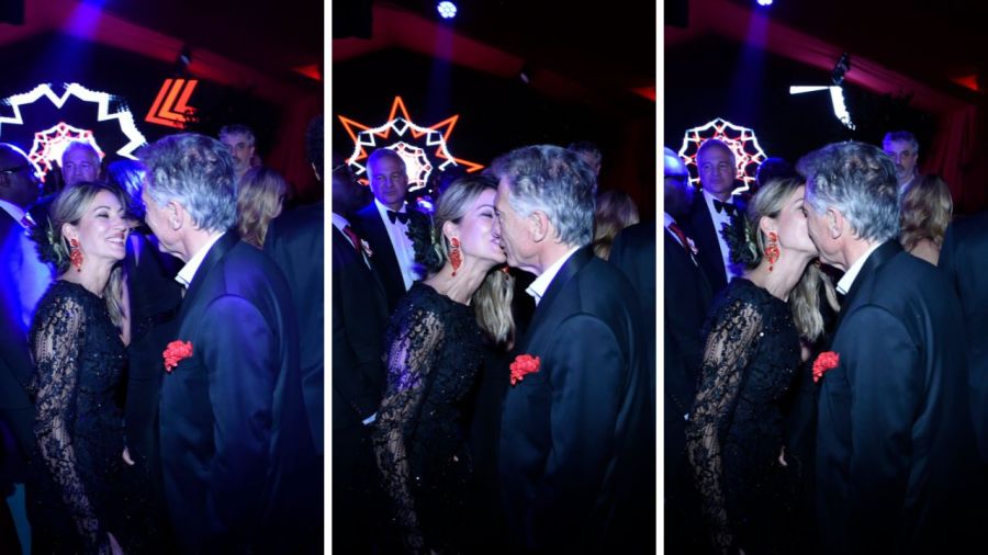 Mauricio Macri y Lola Teuly / Créditos: Santi Ruiz
