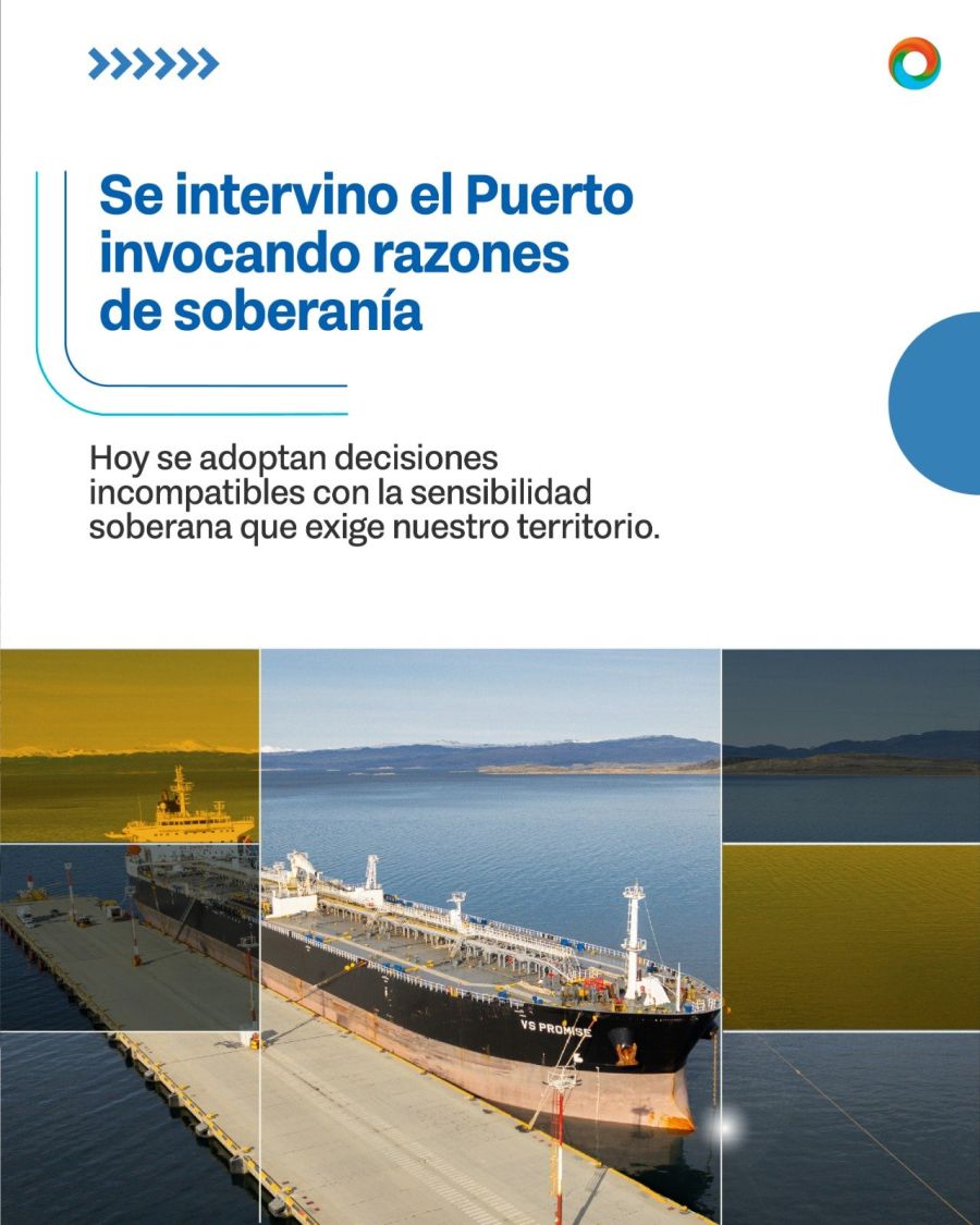 Posteo Gobierno Tierra del Fuego por el puerto 2