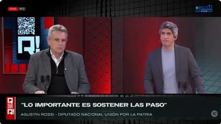 Agustín Rossi en QR 1