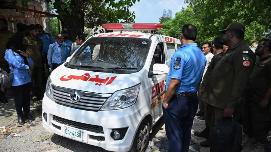 Incendio en Pakistán