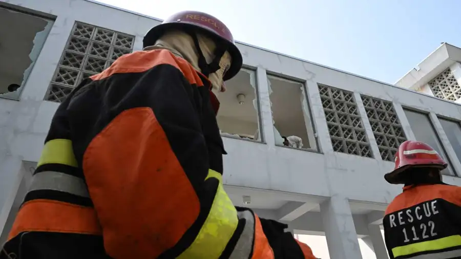 Incendio en Pakistán