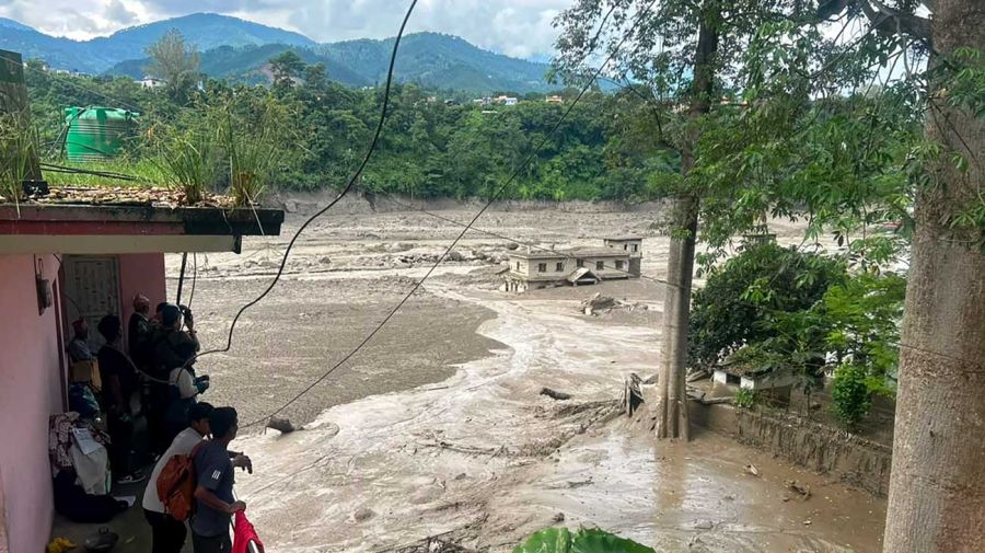 Inundaciones en Nepal