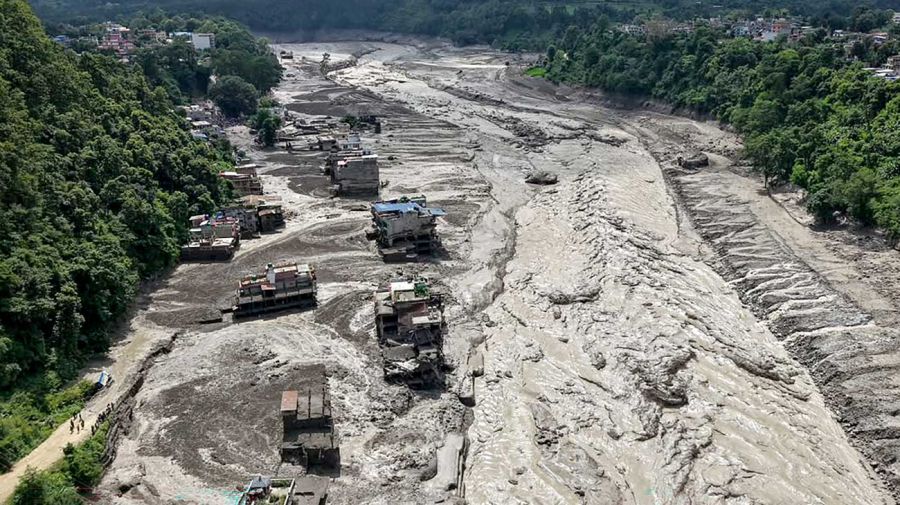 Inundaciones en Nepal