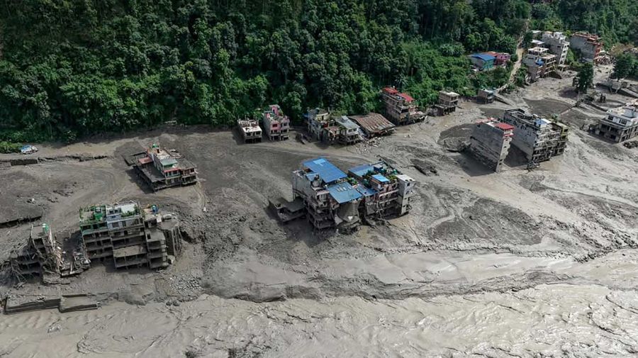 Inundaciones en Nepal