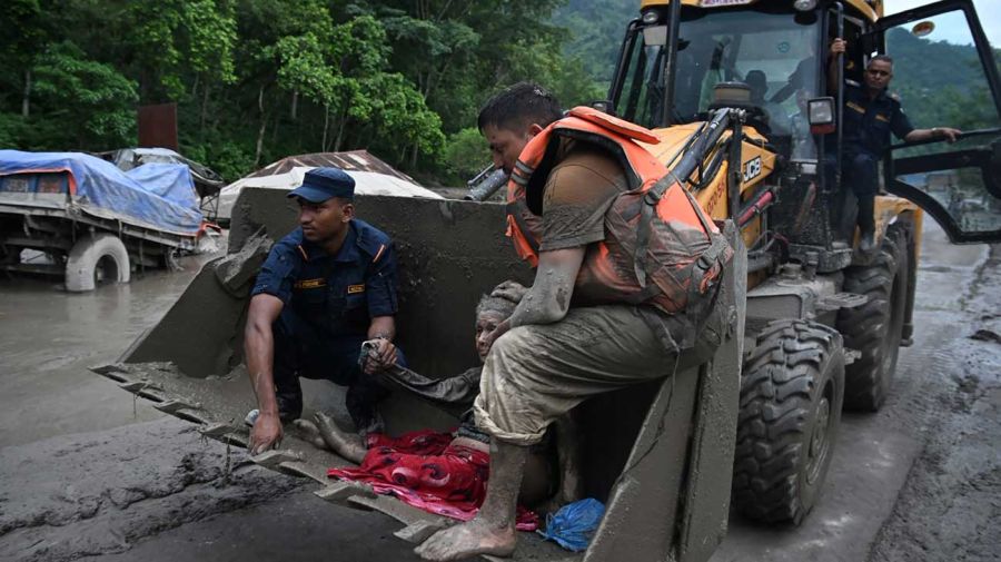 Inundaciones en Nepal