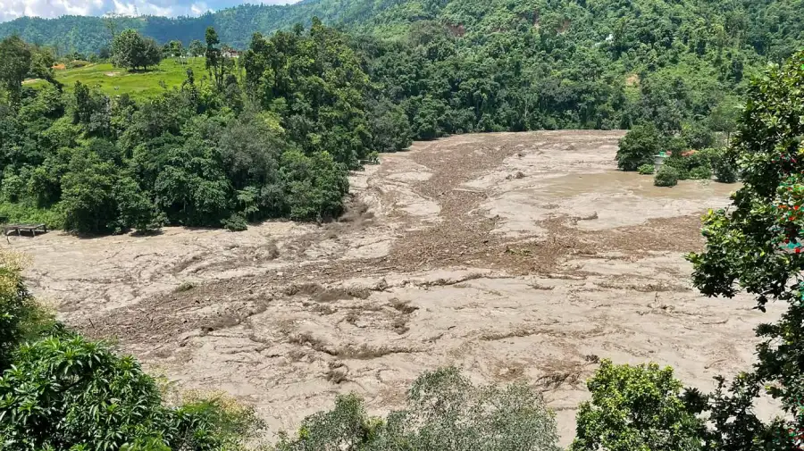 Inundiaciones en Nepal