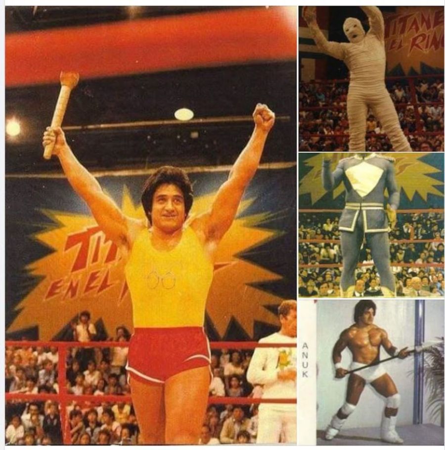 Juan Manuel Figueroa y su papel de La Momia en Titanes en el Ring