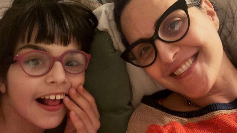 Julieta Díaz y su hija, Elena