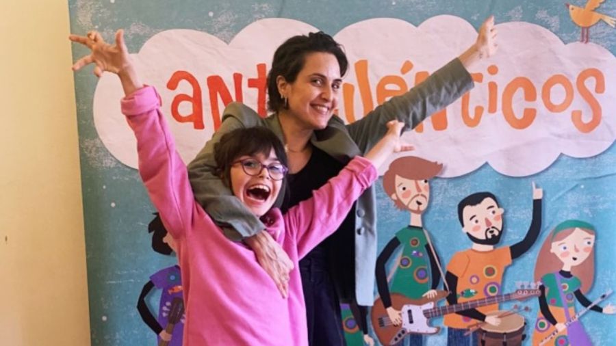 Julieta Díaz y su hija, Elena