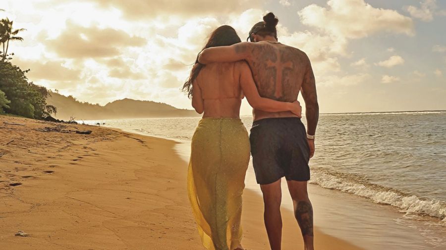 Kim Kardashian y Lewis Hamilton