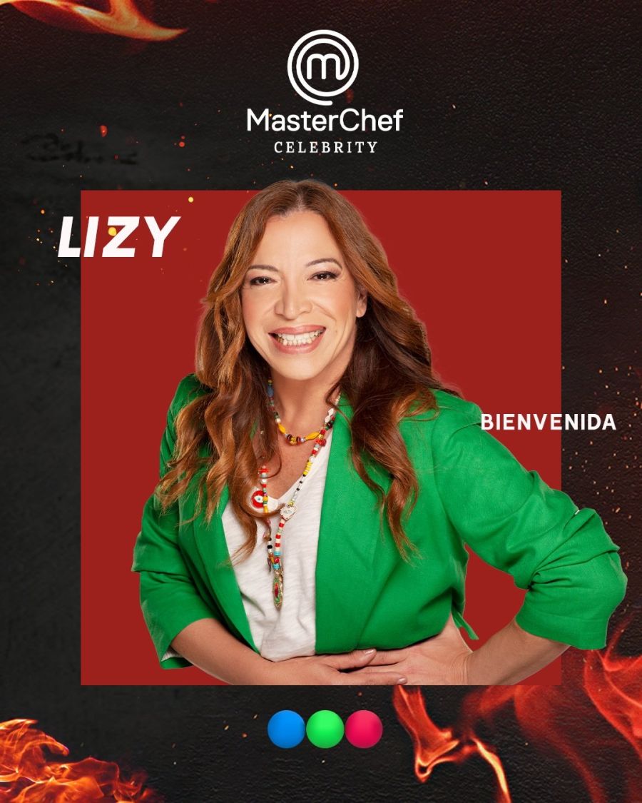 Lizy Tagliani fue confirmada como participante de MasterChef Celebrity 2026