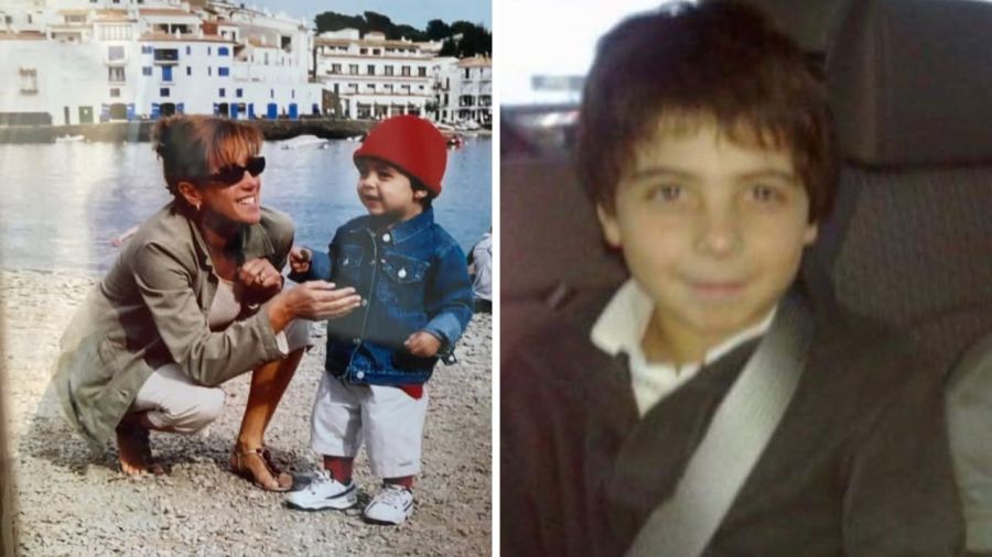 Marcela Tinayre junto a su hijo Rocco Gastaldi