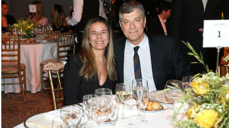 Mario Pergolini y Dolores Galán