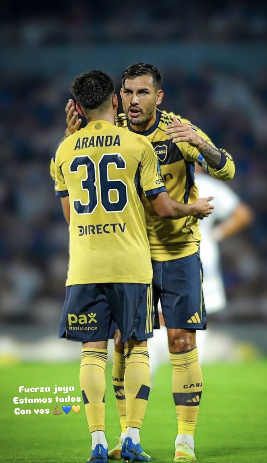 Tomás Aranda y Leandro Paredes