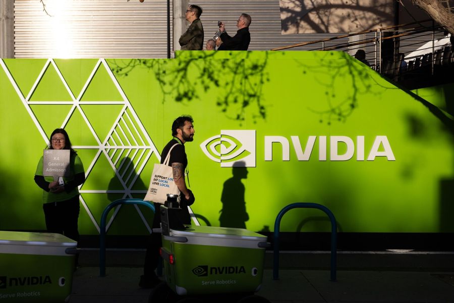 CEO Jensen Huang Delivers Keynote Address During Nvidia's GTC Conference