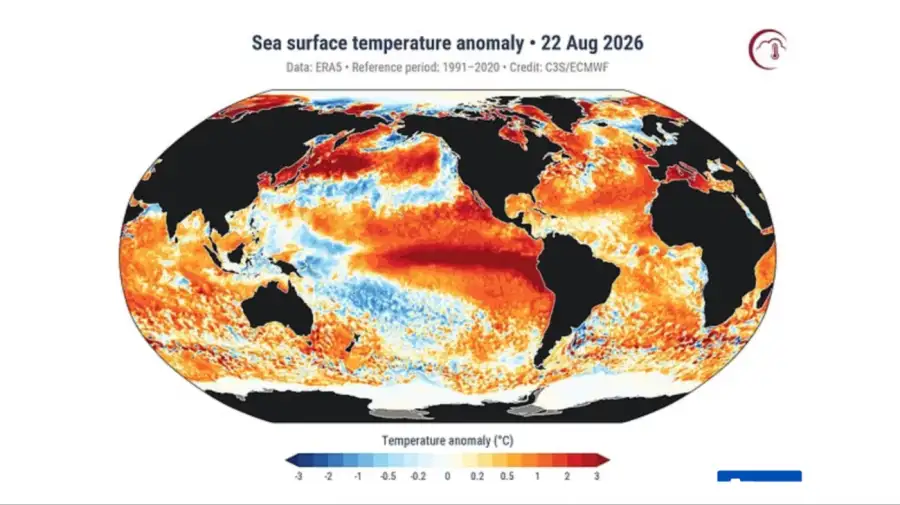 El fenómeno de El Niño es un 40% más fuerte