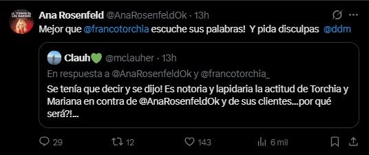 Franco Torchia y Ana Rosenfeld