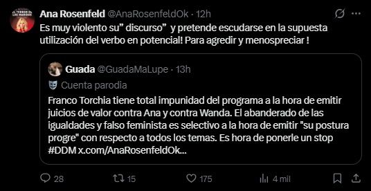 Franco Torchia y Ana Rosenfeld