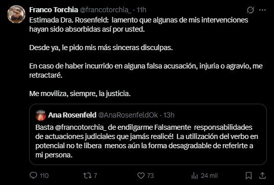 Franco Torchia y Ana Rosenfeld