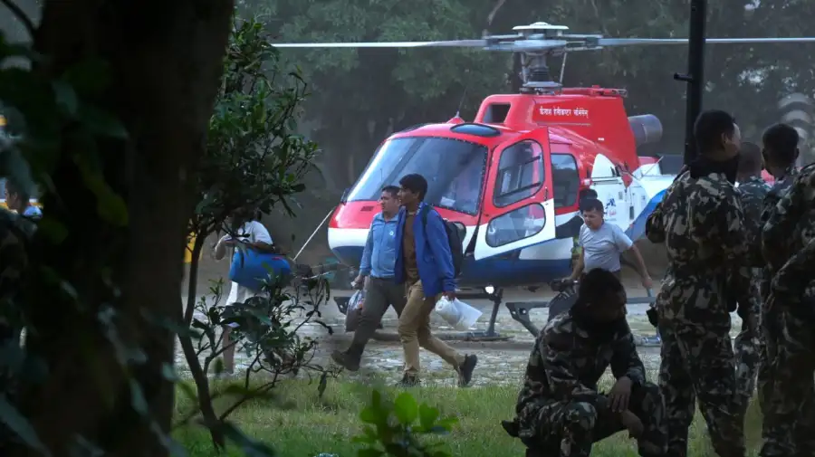 Inundaciones en Nepal