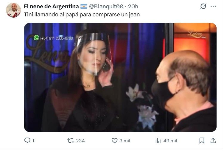 Los memes sobre el caso Tini Stoessel 