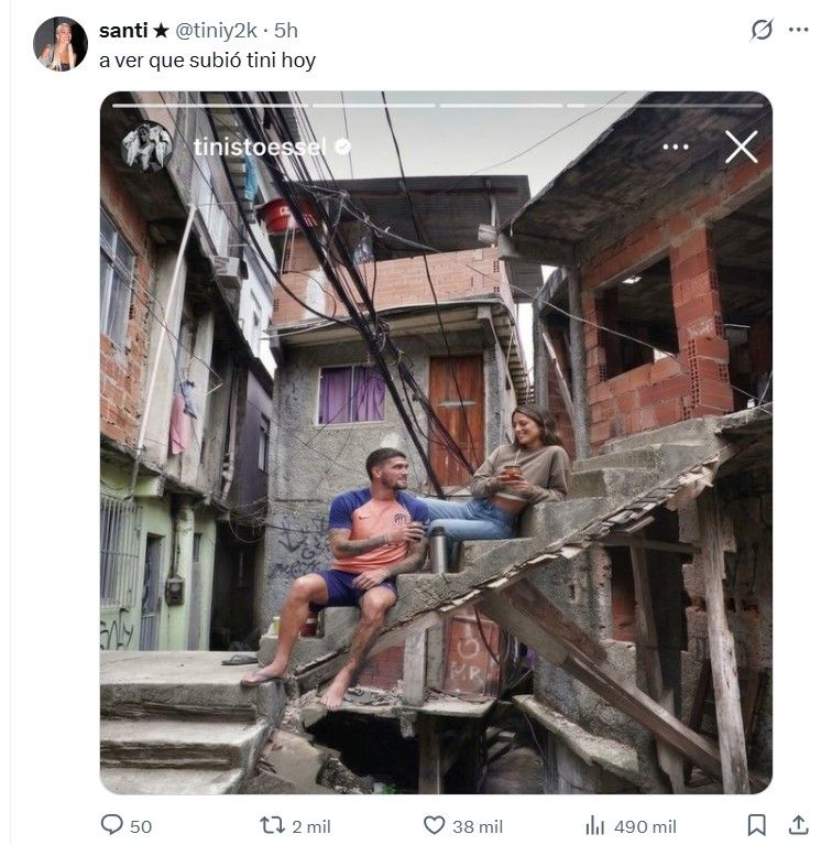 Los memes sobre el caso Tini Stoessel 
