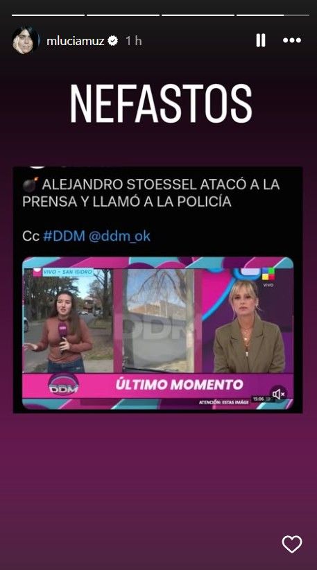 Descargo de Mariana Muslera, mamá de Tini Stoessel