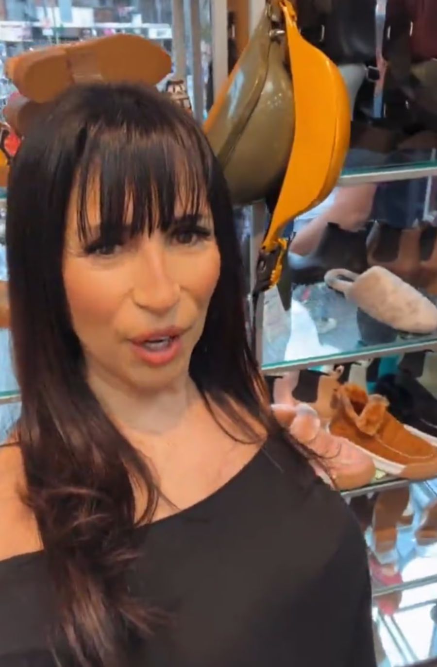 Marixa Balli y la ropa que vende