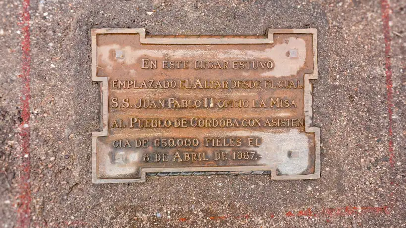 Misa de Juan Pablo II en Fadea
