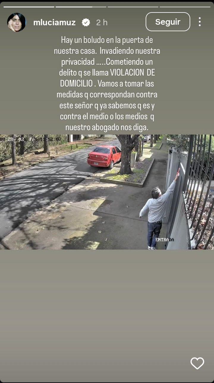 Posteo de Mariana Muzlera