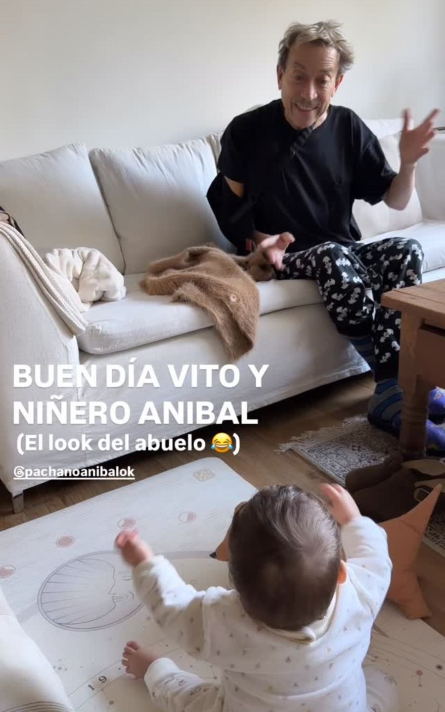 Así es el living de Sofía Pachano