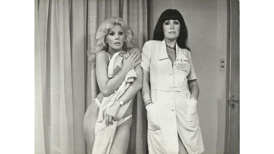 Moria Casán y Susana Giménez