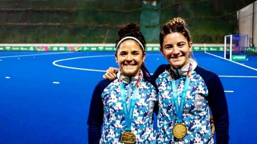 Vicky y Majo Granatto, las hermanas campeonas del mundo con Las Leonas