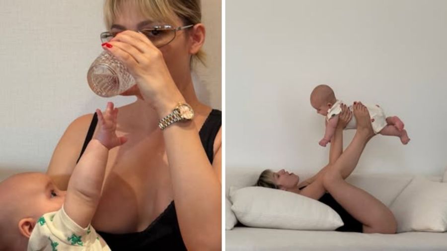 Dante, el hijo de Úrsula Corberó y el Chino Darín