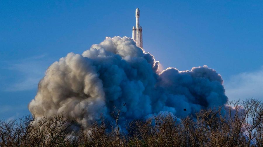El cohete Falcon Heavy de SpaceX 