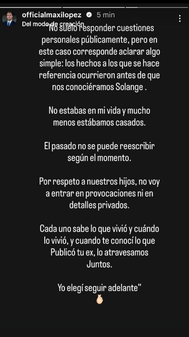 La respuesta de Maxi López a Wanda Nara