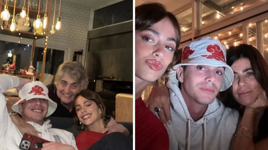 TIni Stoessel junto a su mamá Mariana Muzlera