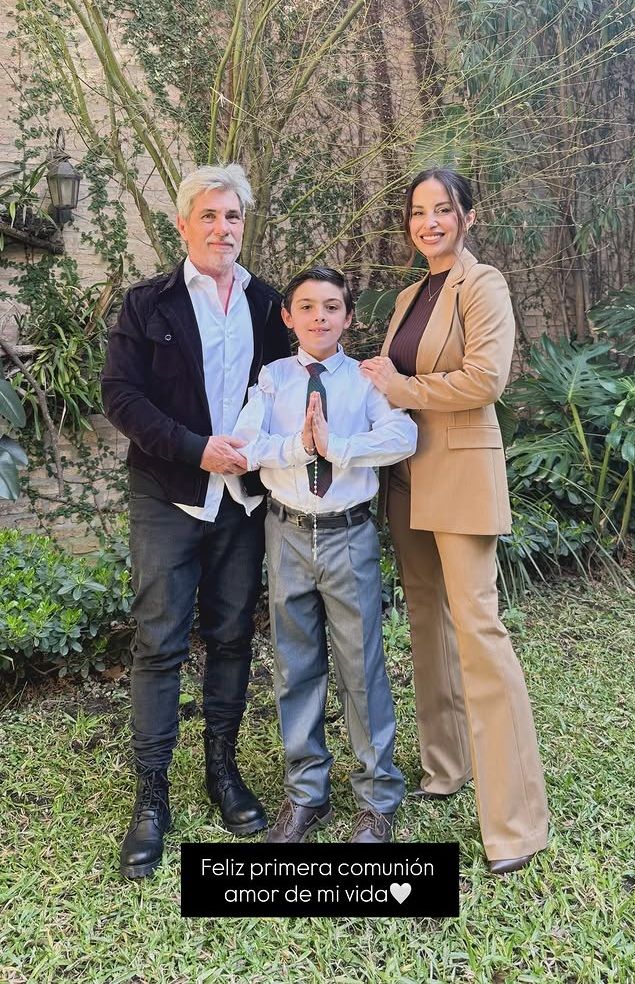 Valentín, el hijo de Lourdes Sánchez y el Chato Prada
