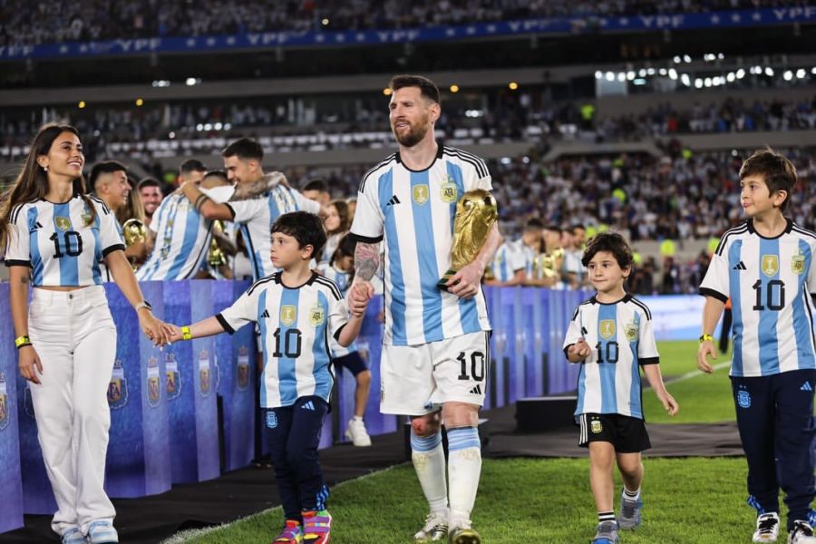 Antonela Roccuzzo le dedicó un conmovedor mensaje a Lionel Messi 