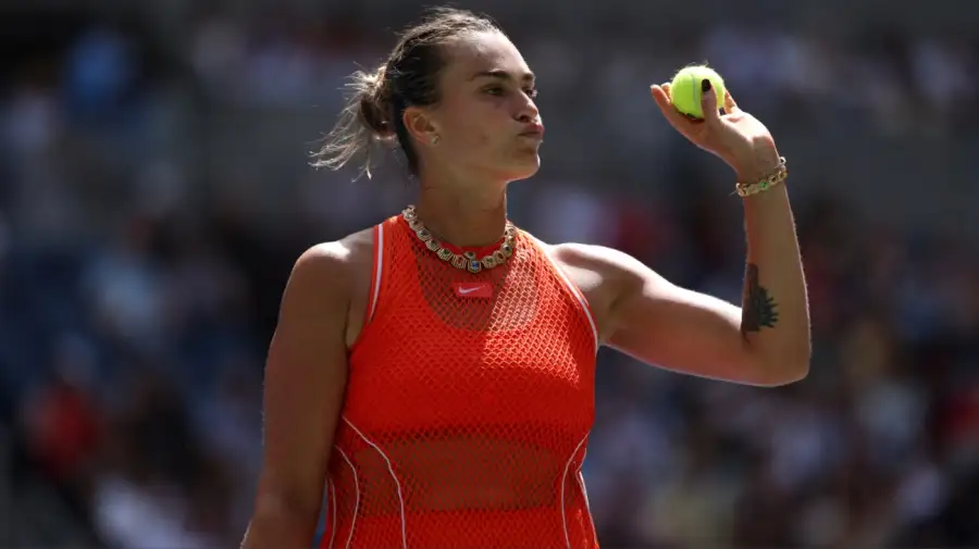 Aryna Sabalenka deslumbró en el US Open con más de 137 quilates