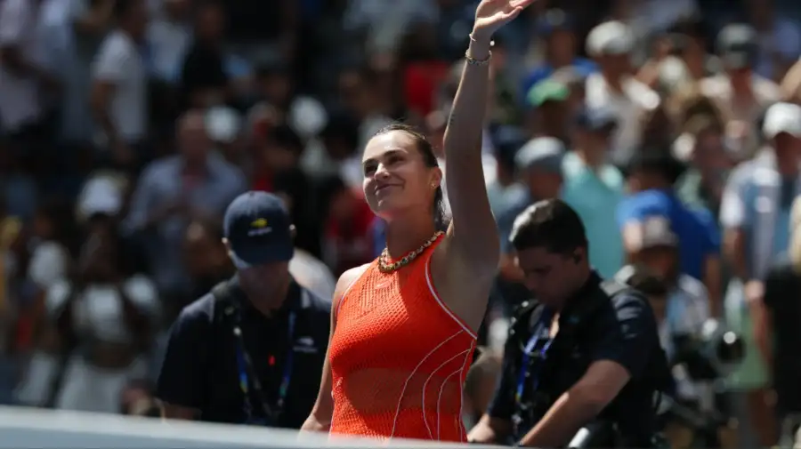 Aryna Sabalenka deslumbró en el US Open con más de 137 quilates
