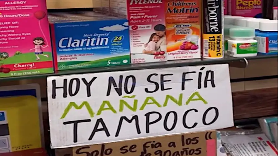 Carteles de no se fia 31082026