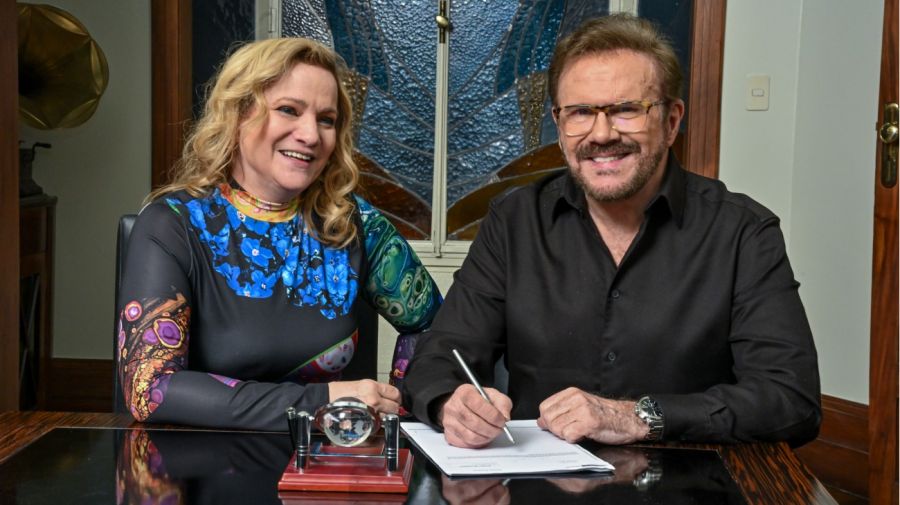 Lucía y Joaquín Galán