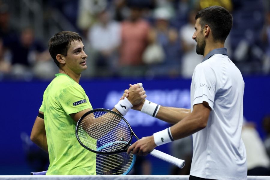 Mariano Navone vs Novak Djokovic