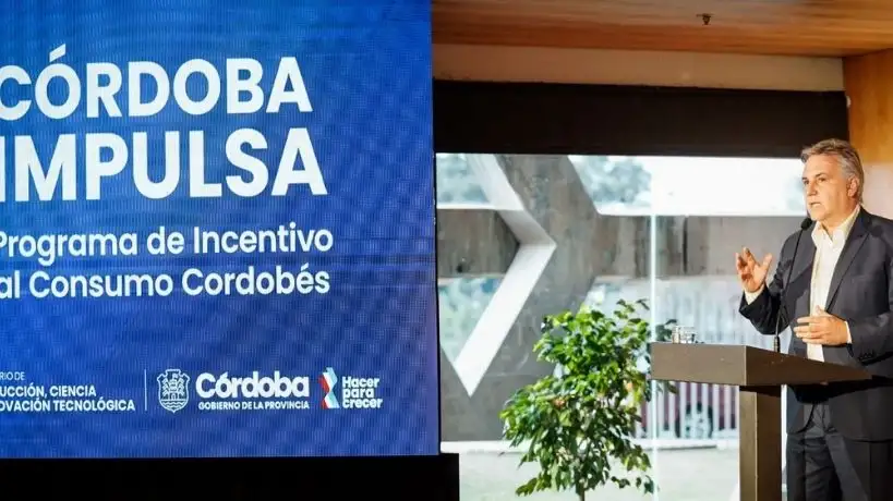 Martín Llaryora presentó Córdoba Impulsa,