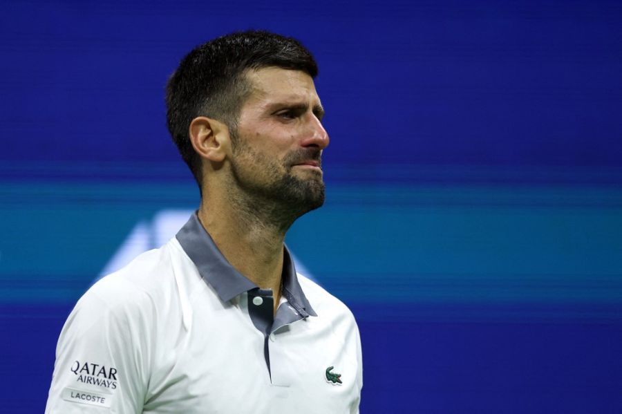 Novak Djokovic en el US Open 2026